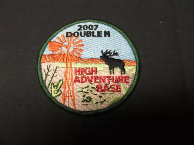 Double H 2007 High Adventure Base Patch      GA5