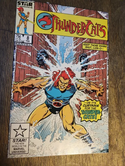 Thundercats 8 VF+/NM Marvel (1987) Star