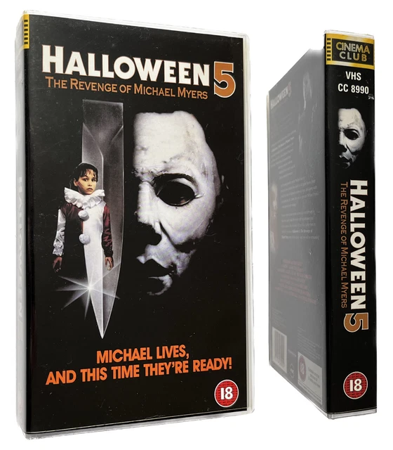 HALLOWEEN 5 THE Revenge of Michael Myers Horror VHS Video Tape £25.99