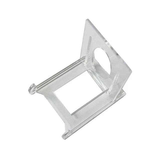 10 pz supporti display manicotti per schede regolabili supporti acrilici per F5C1