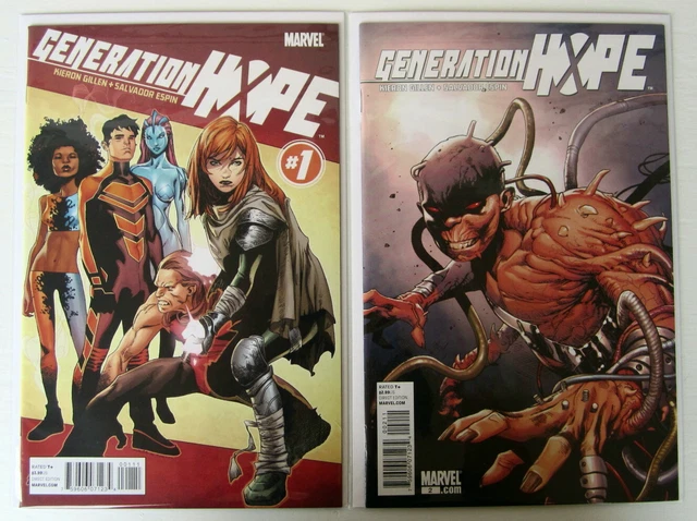 Generation Hope #1 2 3 4 Marvel X-Men Mini Series Comic Book Set 1-4 Complete