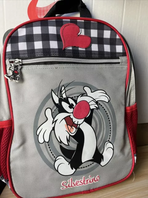 zaino zainetto Looney Tunes gatto silvestro asilo vacanza scuola