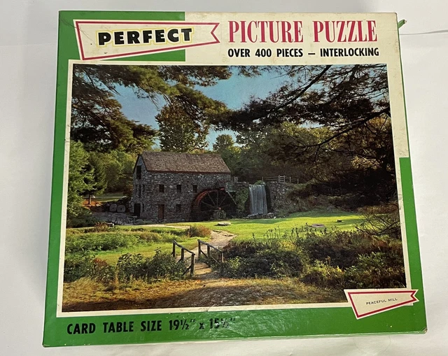 Puzzle Victory Vintage 400 Pièces – Bois Découpé Main, France 1930