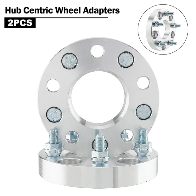 2 PCS 1" Hubcentric 5x4.75 Wheel Spacers 12x1.5 For Chevrolet Corvette Blazer