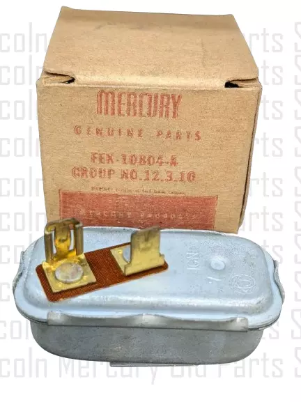 NOS Mercury 1952-1958 Dash Constant Voltage Regulator Relay FEK-10804-A