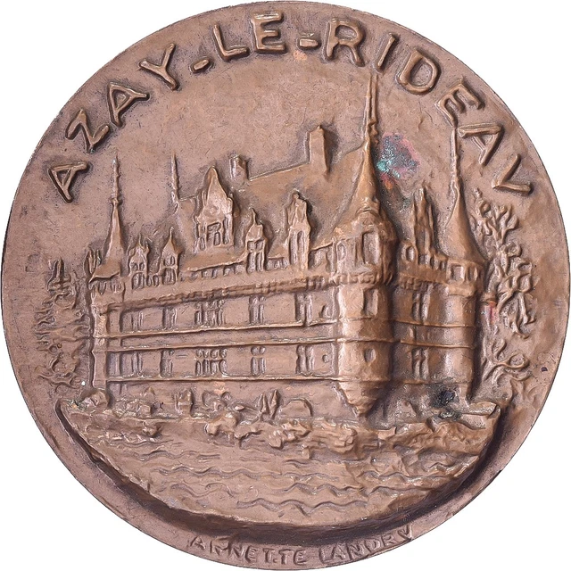 Médaille Commémorative Bronze - Salon De Provence / Château Musée De L'Empéri 1973 Par Pépin