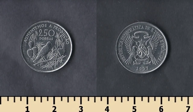 Sao Tome and Principe 250 dobras 1997