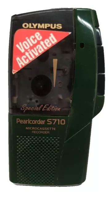 Olympus Pearlcorder S710 Micro Cassette Recorder Diktiergerät Aufnahmegerät