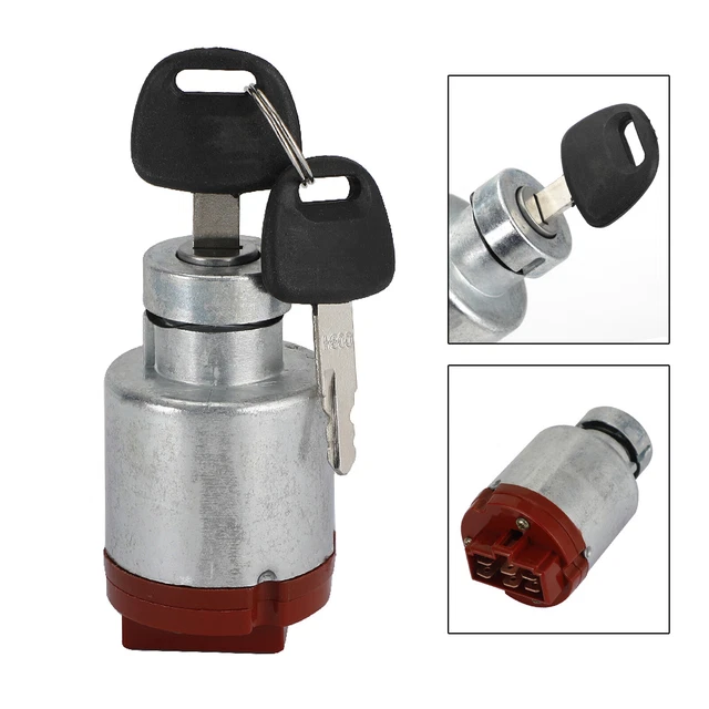 INTERRUPTEUR D'ALLUMAGE AVEC 2 Clés Pour JCB New Holland 701/80184