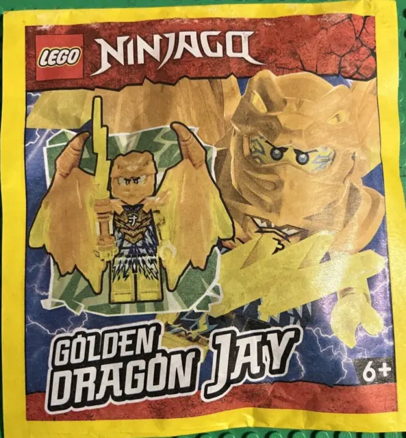LEGO Ninjago - Golden Dragon Jay - Minifigure Set - 892302 njo755 - New & Sealed