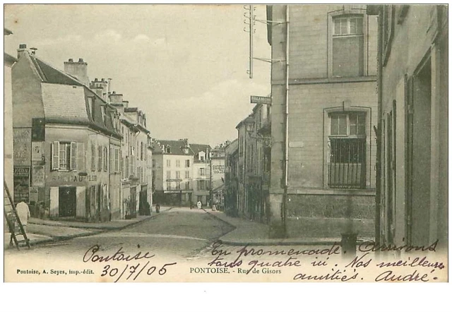 95.PONTOISE.n°28993.RUE DE GISORS