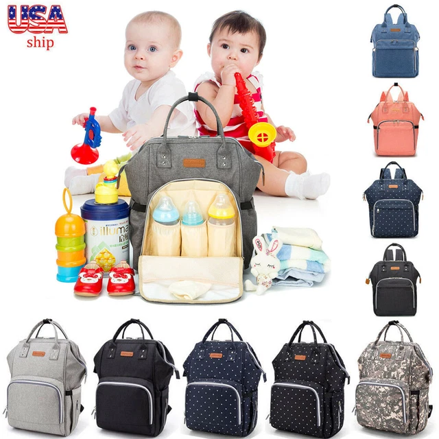 Baby Diaper Bag Mummy Maternity Nappy Change Backpack Large Nursing Storage Bag
