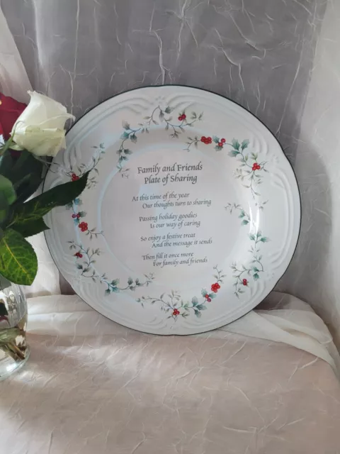 Pfaltzgraff Winterberry Family and Friends Plate of Sharing. 12”