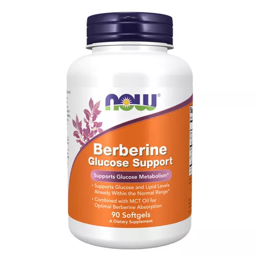 Berbérine Glucose Support 90 Gélule Par NOW Foods