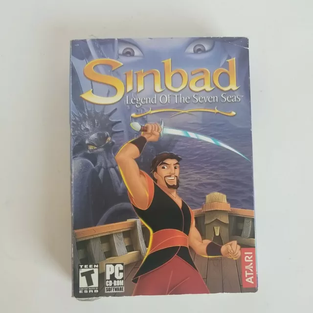 Sinbad: Legend of the Seven Seas - For 98/2000 ME/XP (NEW IN BOX) Sealed