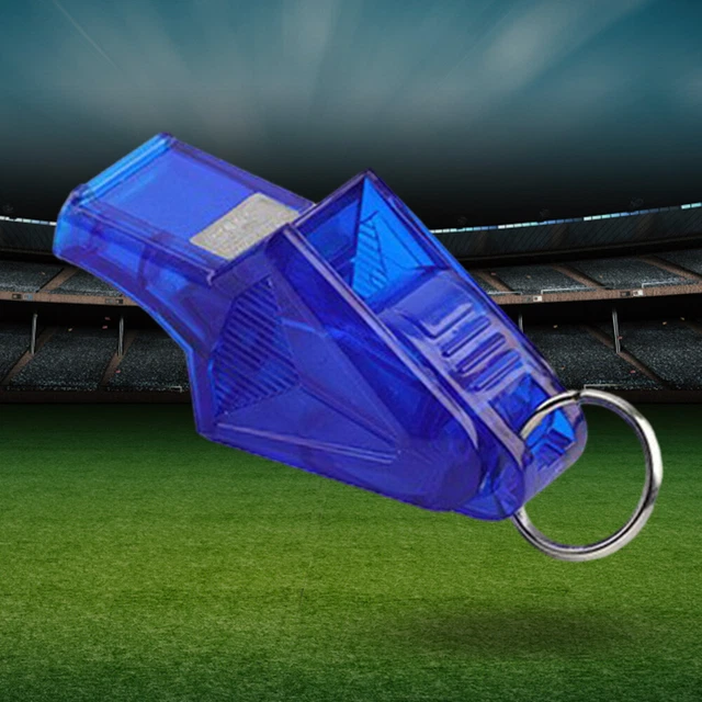 Referee Whistles Plastic Whistle for Referee Competition Training (Dark Blue) #F