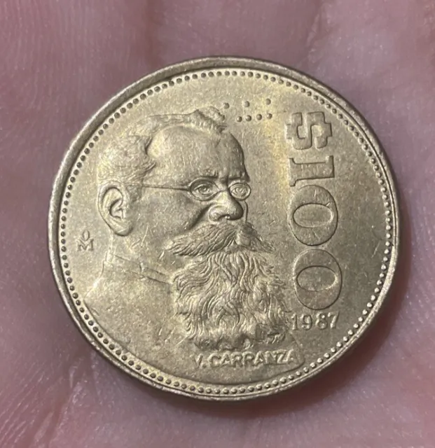 MEXICO 100 PESOS 1987 Coin
