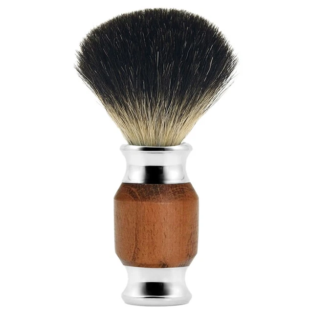 1 pz pennello per capelli puri uomo pennello da barba con ver L1F7
