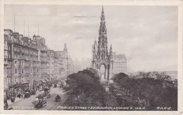 Princes Street Looking East, EDINBURGH, Midlothian