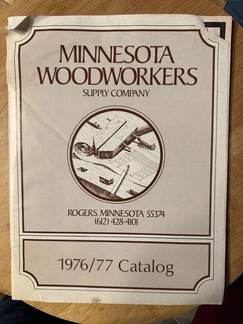 MINNESOTA WOODWORKERS SUPPLY Company 1976/77 Catalog, Rogers MN $4.99