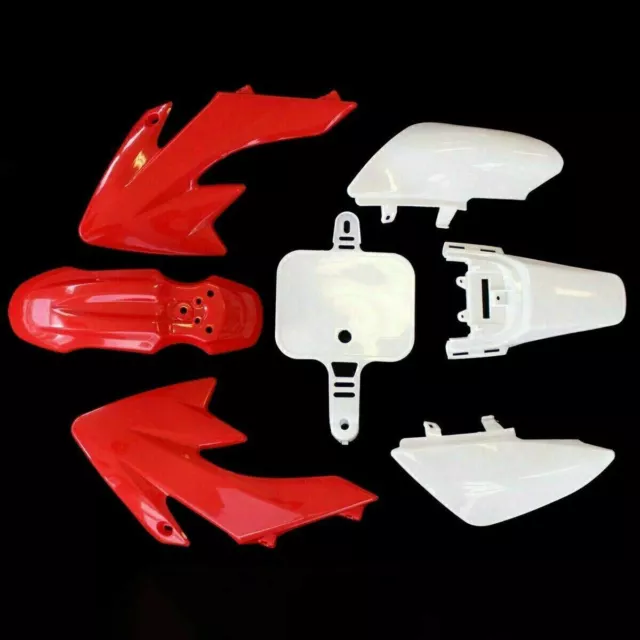 Red Honda Crf50 Plastics Fairing Dirt Bike 50/70/90/110/125Cc For Atomik Pitpro