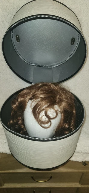 vintage Bagmaster wig box, Mannequin Head & Wigs.