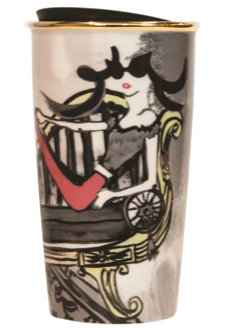 Starbucks Alice&Olivia 2017 Mug Tumbler Double Wall Ceramic Limited 2