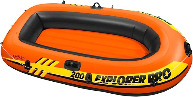 Bateau Gonflable Intex Explorer Pro 200 196 x 102 x 33 cm. Cordage de Sécurité