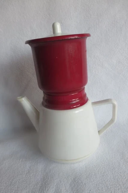 Jouet Berchet Vintage - Cafetière Automatique Avec Moulin Et Container - Occasion