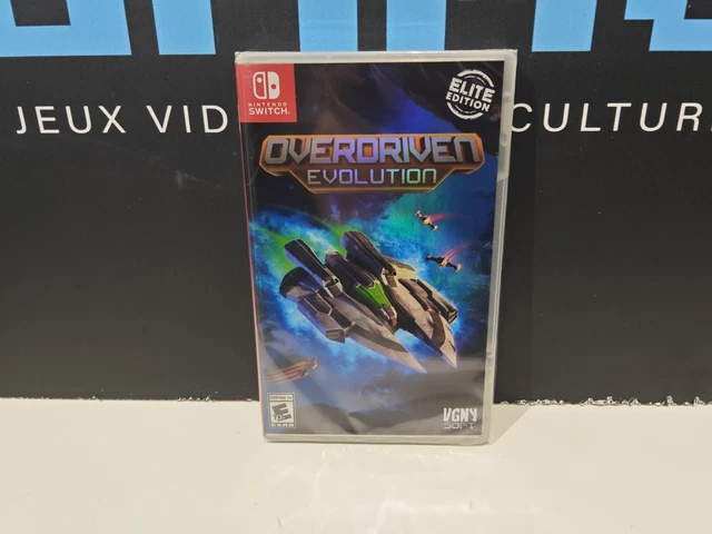 Jeu Overdriven Evolution Switch (neuf Sous Blister) - Action Puzzle Bullet Shoot - Multilingue EN/FR/JP
