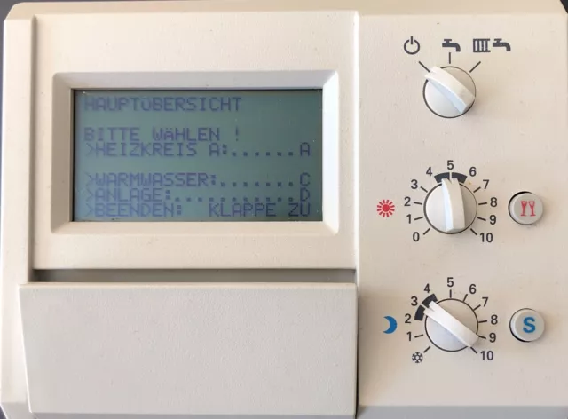 Viessmann Bedieneinheit Comfortrol Heizungsanlagensteuerung (7450 180)