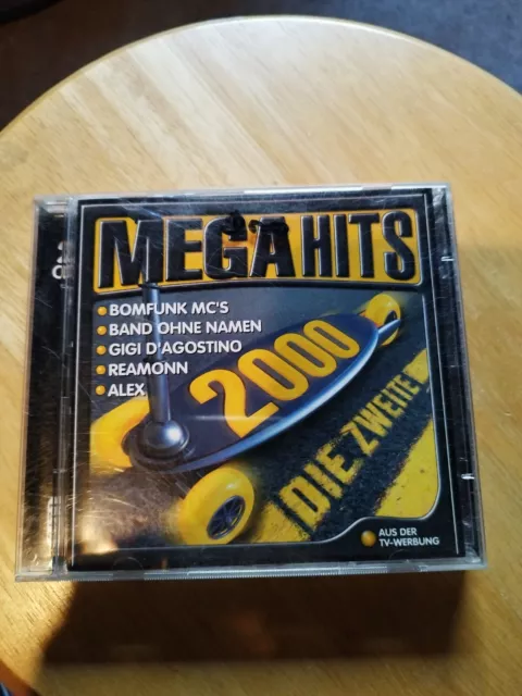 Megahits 2000 Maxi 2 CD's 21 Tracks Jahr 2000 sehr guter Zustand