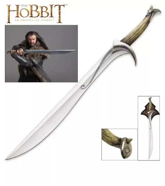 UNITED CUTLERY The Hobbit Orcrist Sword Thorin Oakenshield 1:1 Prop UC2828 NEW