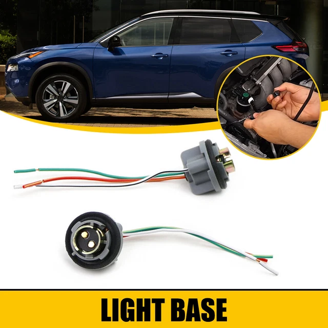 Universal Pigtail Wire Female Socket 1157 U Harness Two Front Turn Signal OE