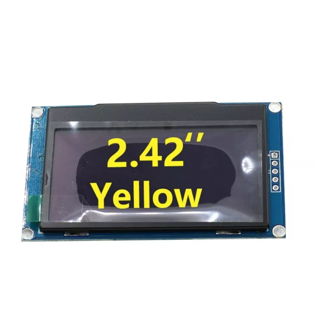 OLED LCD Display Modul 4/7 Pin IIC I2C SSD1309 Bildschirm LCD LED 2,42 Zoll