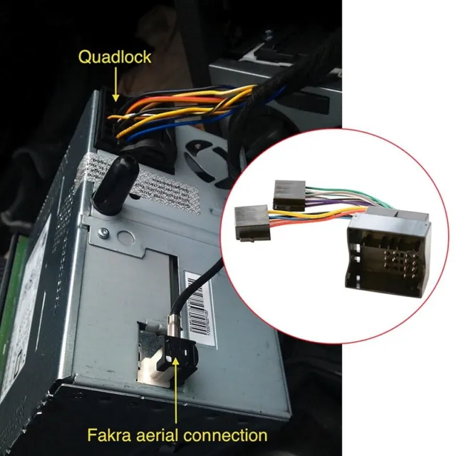 Câble de Commutation Adaptateur  D'Autoradio pour  H  C A7049