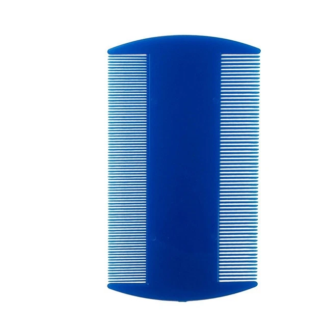 Nit Comb Sided Pet Nit Comb Double Nits Kids Pastel Flea Head Lice Detection