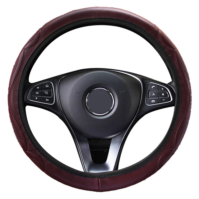 Volante Volante Equipaggiamento Universale Rosso Vino 37-38 cm Facile Da Pulire