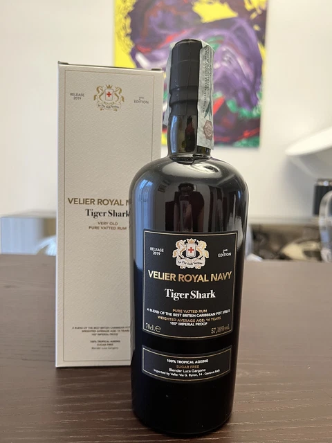 Rum 'Tiger Shark Second Release' Velier Royal Navy 70 CL 2019 RELEASE