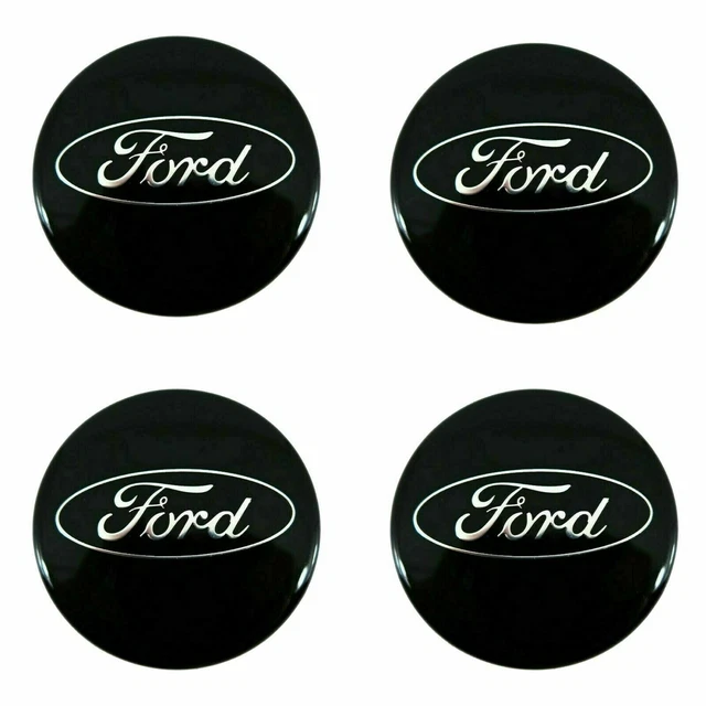 4Pz Cappelli Centrali Neri Ford 54 Mm Ruota In Lega Adatta Alla Maggior Parte Dei Modelli Focus Fiesta Ka Ku