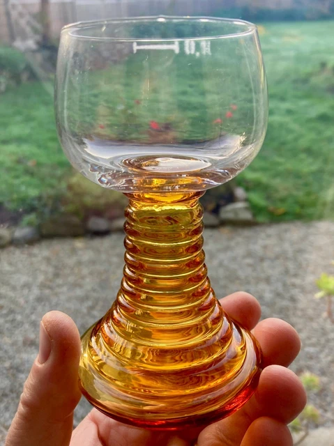 BISTROT café Winstub - VERRE ROEMER Römer ALSACE RHIN