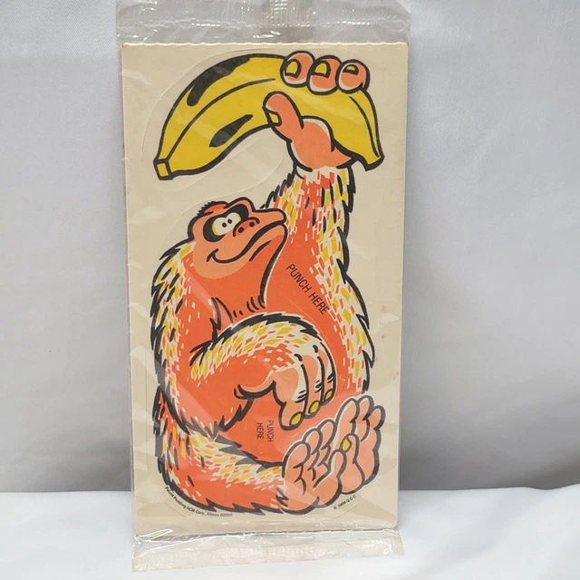 VTG 1989 QUAKER Oats Company Premium Bicycle Spokes Gorilla Noise Maker