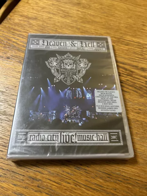 Heaven and Hell: Live from Radio City Hall 2007 Tour DVD Brand New And Sealed