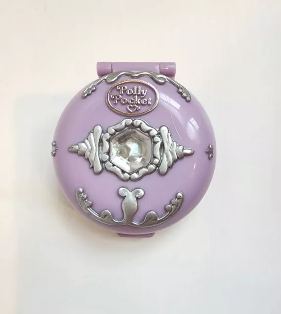 Vintage Bluebird 1992 Polly Pocket Princess Polly's Ice Kingdom Iceland Compact