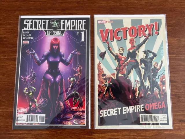 Secret Empire Complete FCBD 0 Omega Unread NM Villain Variant Full Set Dan Mora 3
