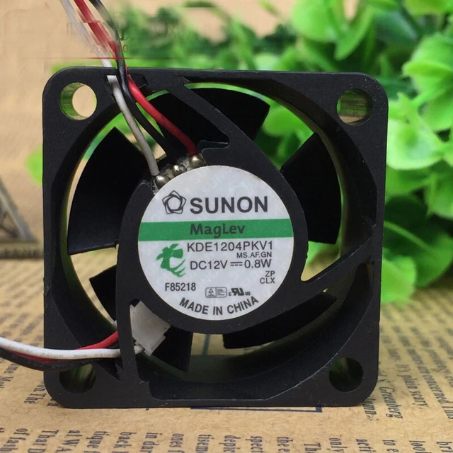 Ventilateur SUNON KDE1204PKV1 12V 0.8W 40mm - Silencieux, Neuf, Pour Refroidissement PC Ou électronique