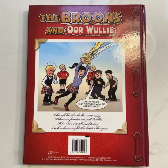 The Broons & Oor Wullie Classic Comic Strips from the 70s Magpie’s Wedding CD