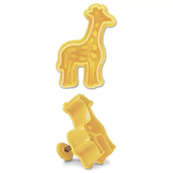 Emporte-Pièce Girafe Avec Éjecteur Städter Cookies Cuire Zoo Afrique Taches