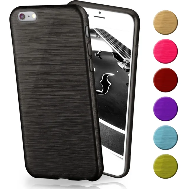 Hülle für Apple iPhone 8 / iPhone 7 Case Cover Silikon Schutzhülle TPU Brushed