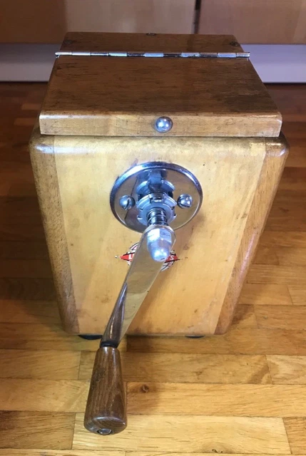 alte antike LEINBROCK´S IDEAL Kaffeemühle No. 1200 Sammlerstück geschmiedet 